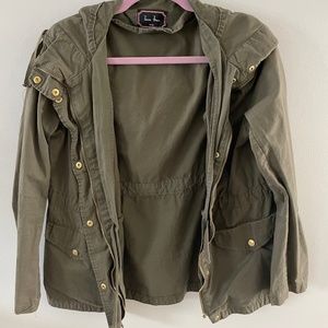 Army Green Cargo Jacket